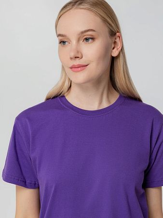 Футболка унисекс T-bolka 140, фиолетовая, размер 3XL