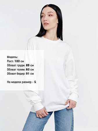 Футболка оверсайз унисекс City Sapiens, молочно-белая, размер XL