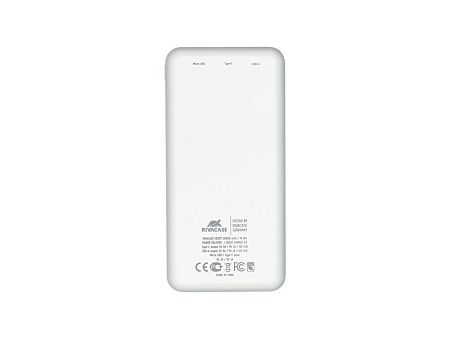 Внешний аккумулятор с быстрой зарядкой  VA2571, 20000 mAh