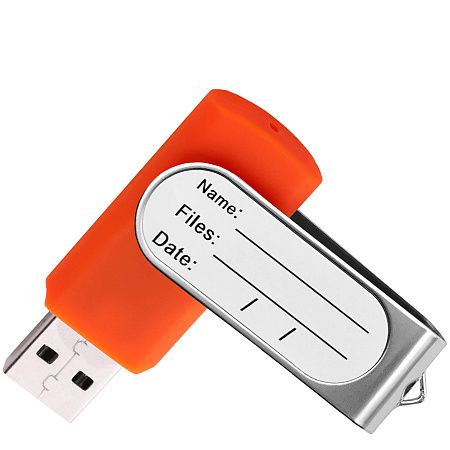 Флешка TWIST STICKER Оранжевая 4110.05.32ГБ