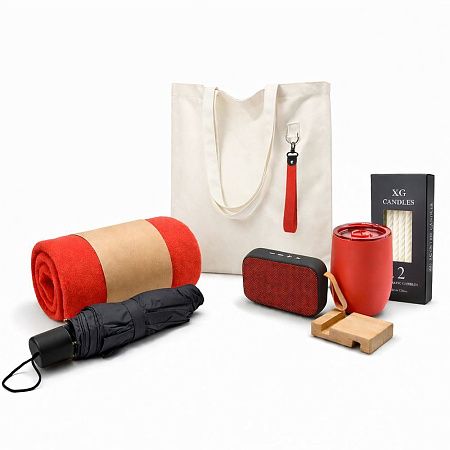 Подарочный набор Casual, красный