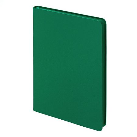 Ежедневник Flexy Velours de soie  А5, зеленый, недатированный, в гибкой обложке