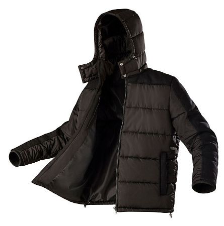 Куртка мужская Reggie, черная, размер 3XL