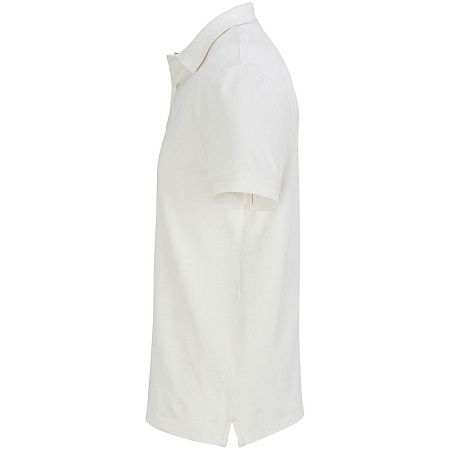 Рубашка поло унисекс Pacific, молочно-белая, размер S