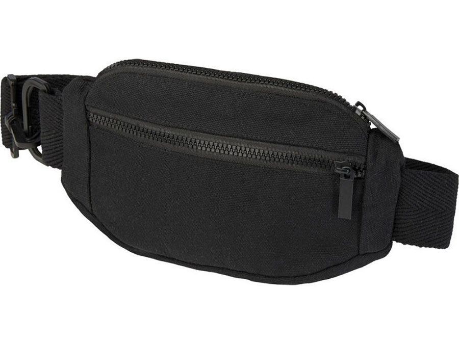 Сумка через плечо «Кресент» из переработанного хлопка 500 г/м2