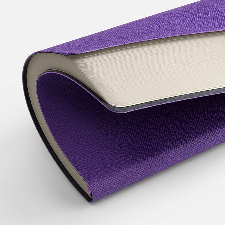Ежедневник Lungo, недатированный, фиолетовый