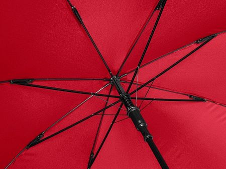 Зонт-трость Reviver с куполом из переработанного пластика