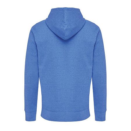 Худи на молнии Iqoniq Abisko из переработанного хлопка, унисекс, 340 г/м²