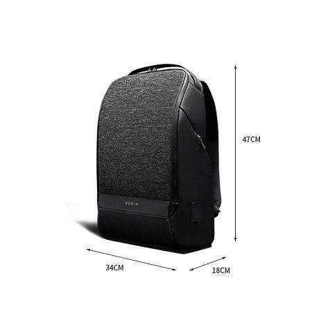 Рюкзак KORIN FlexPack Pro 47х34х18 см, черный