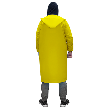 Дождевик RainForest, унисекс, материал EVA, размер XL-XXL, желтый