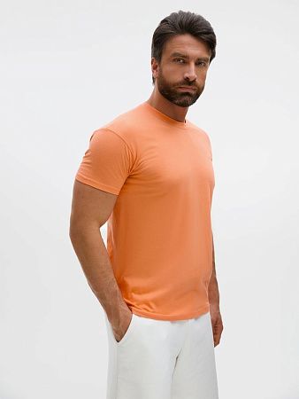 Футболка унисекс Regent 150, оранжевая (абрикосовая), размер XL