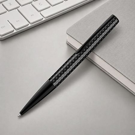 Ручка шариковая металлическая «Elegance» из карбонового волокна