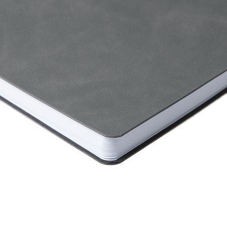 Ежедневник Nubuck Touch, недатированный, серый