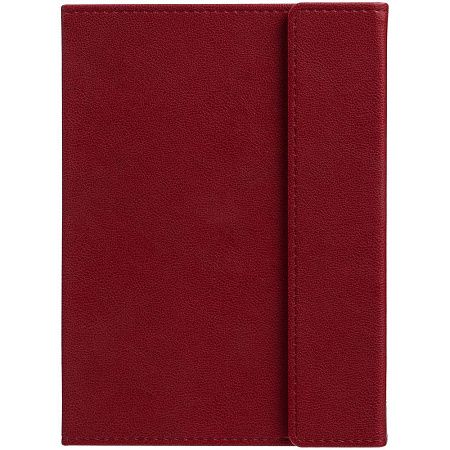 Ежедневник Flap на заказ, недатированный, красный