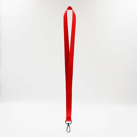 Лента для бейджа Flat, с карабином