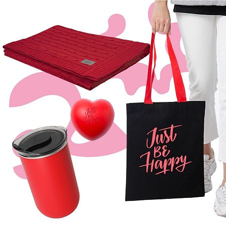 Подарочный набор «Лайфстайл»: антистресс, кофер, плед, шоппер