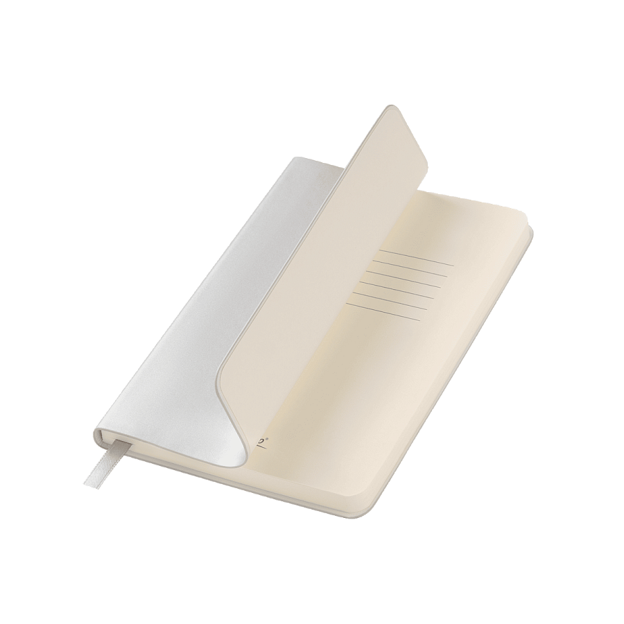 Ежедневник Spark mini A6 недатированный, серебряный