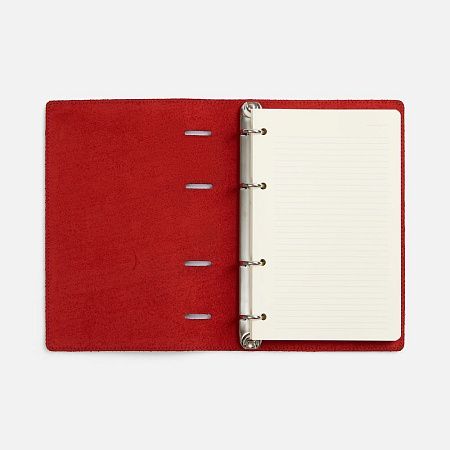 Ежедневник inStream, недатированный, красный