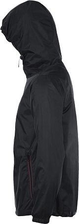 Ветровка Skate, черная с серым, размер XS