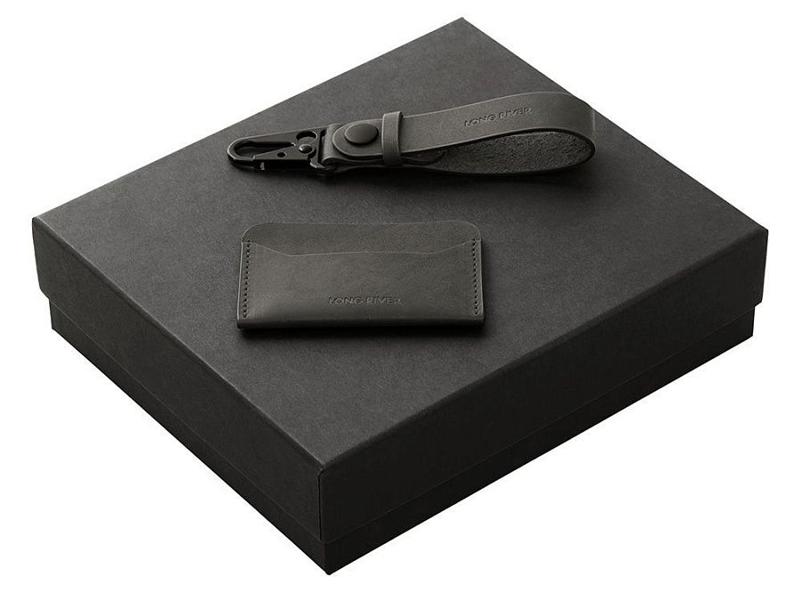 Подарочный набор Long River: картхолдер, ремешок для ключей