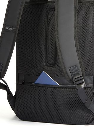 Антикражный водонепроницаемый рюкзак Urban Flap-Top, черный