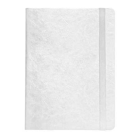 Ежедневник недатированный Boomer, А5,  белый, кремовый блок в линейку, без обреза