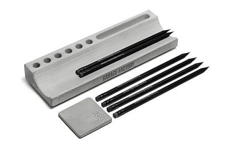 Бетонная карандашница