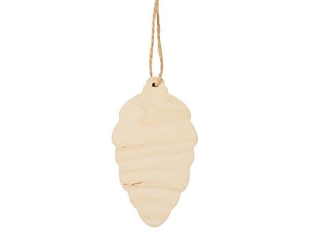Деревянная подвеска на елку «Cedar»