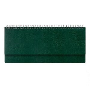 Планинг Alfa Buffalo 325*130 мм, зеленый, недатированный, в твердой обложке