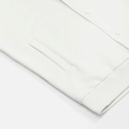 Бомбер унисекс Nuppu, молочно-белый, размер XL