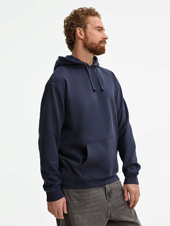 Худи унисекс Condor, темно-синее, размер XL