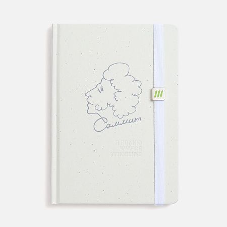 Квадратный шильдик на резинку Direct, матовый серебристый