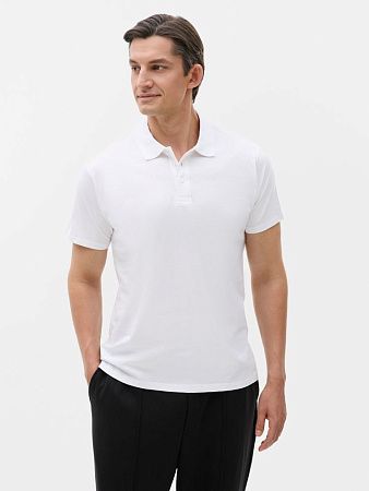 Рубашка поло мужская Prescott Men 170, белая, размер S