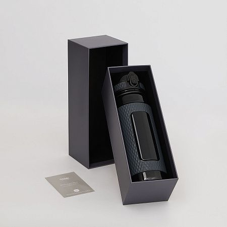 Бутылка для воды Vector, черная