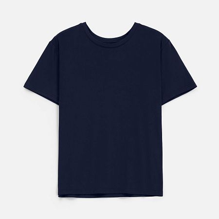 Футболка унисекс Senti, темно-синяя, размер 3XL