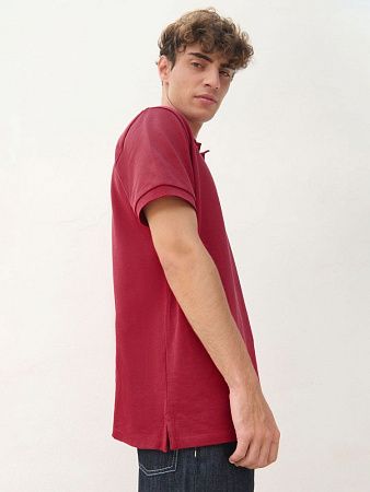 Рубашка поло унисекс Pacific, розовая (лососевая), размер S