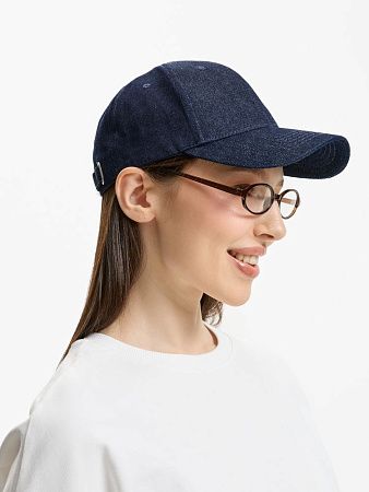 Бейсболка Denimate, темно-синяя