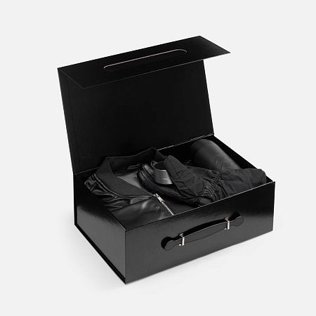 Коробка складная Holdfold, L, черная