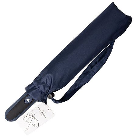 Зонт складной полуавтоматический Forest Rainman, диаметр 130 см, 8 панелей, в подарочной коробке, темно-синий