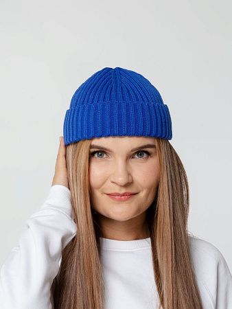 Шапка Hipsta, синяя (василек)