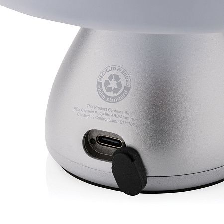 Беспроводная настольная лампа Luming из переработанного пластика RCS, IPX4