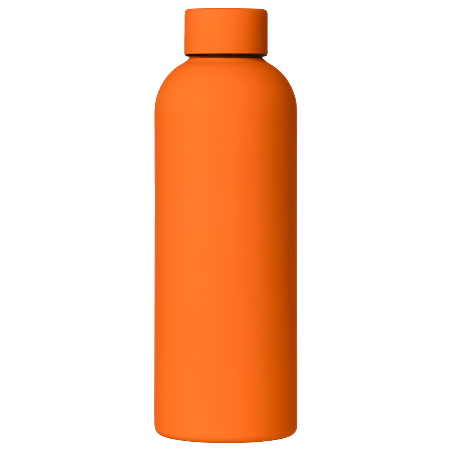 Термобутылка вакуумная герметичная Прима (Prima), оранжевая