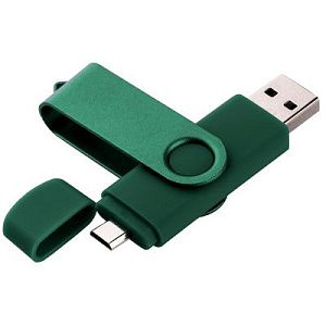 Флешка TWIST COLOR OTG Синяя 4018.01.8ГБ