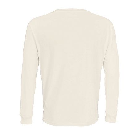 Футболка унисекс с длинным рукавом Pioneer LSL, молочно-белая, размер S