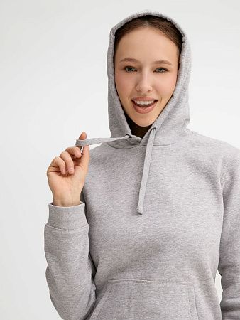 Толстовка женская Spencer Women, серый меланж, размер S