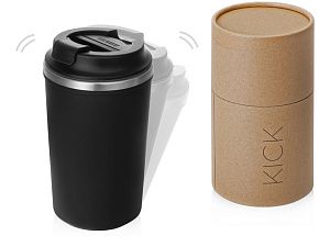 Герметичная термокружка на присоске «Kick», 350 мл