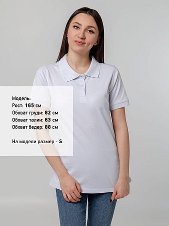 Рубашка поло женская Virma Stretch Lady, белая, размер XXL