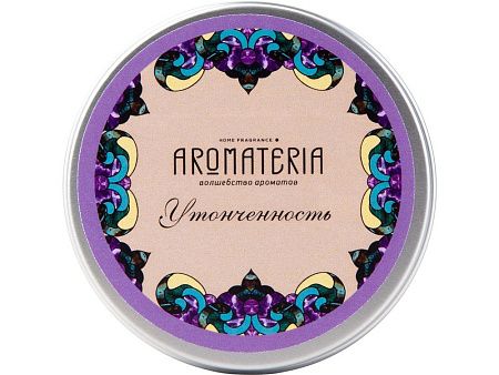 Набор: платок «Каменный цветок» и свеча «Утонченность»