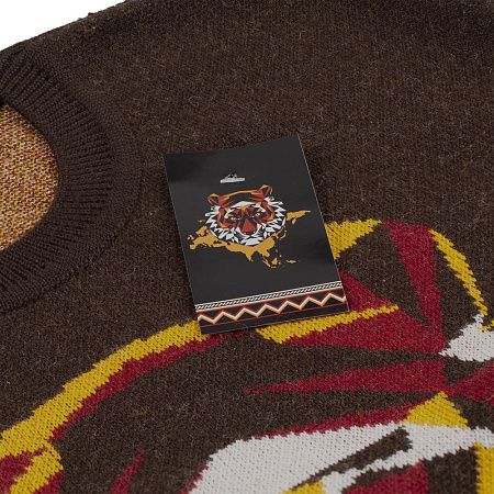 Джемпер Totem Tiger, коричневый, размер L