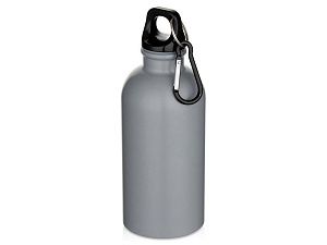 Бутылка для воды «Oregon», переработанная сталь, 400 мл